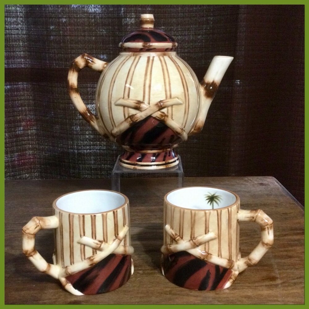 Tiki Teapot & Mugs